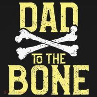 Funny Dad To The Bone Pun Fathers Dad Jokes Mousepad thumb 1