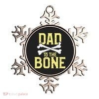 Funny Dad To The Bone Pun Fathers Dad Jokes Ornament thumb 0