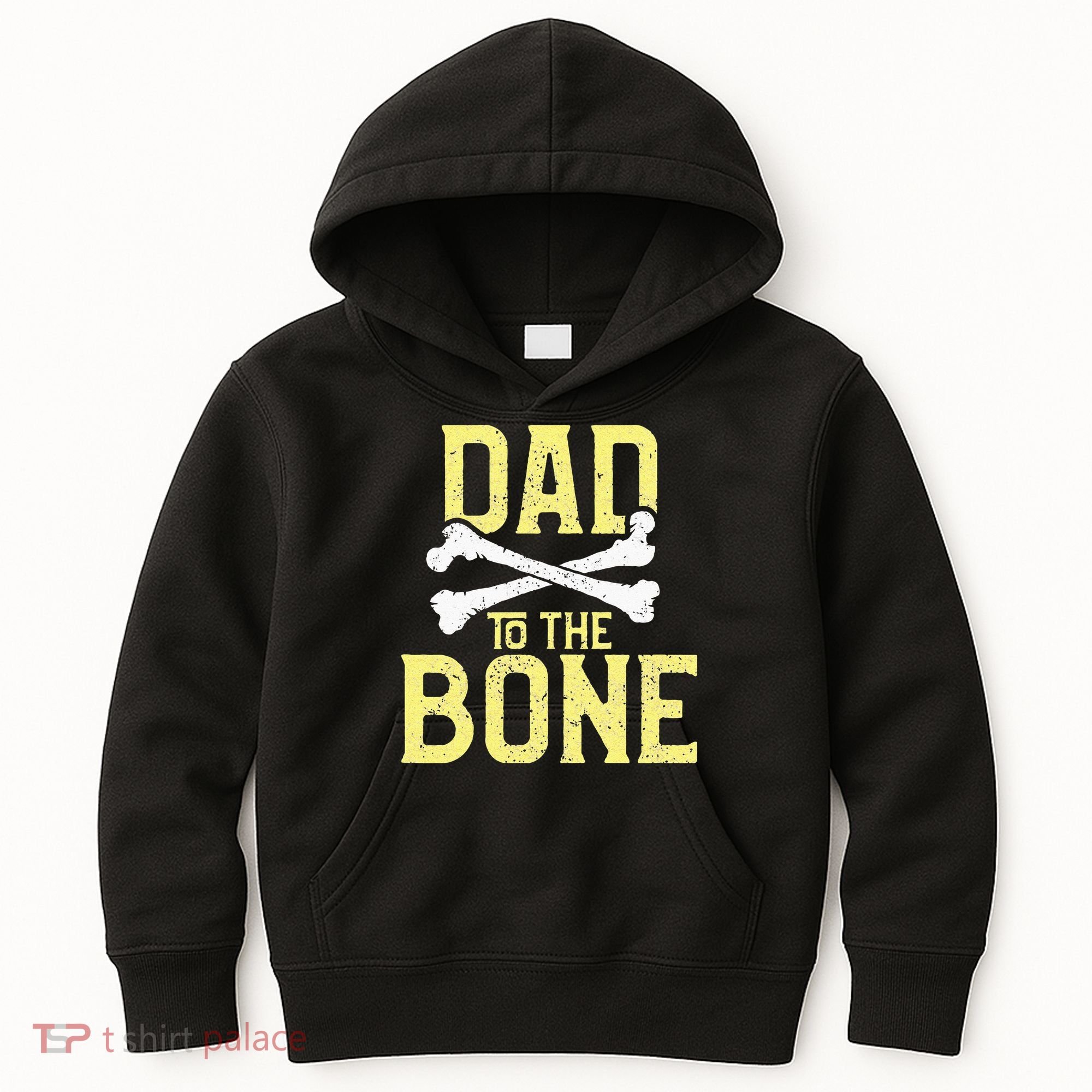 Funny Dad To The Bone Pun Fathers Dad Jokes Kids Hoodie