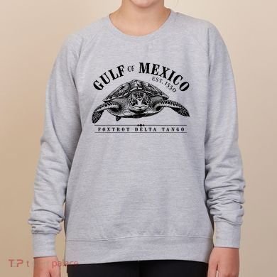Foxtrot Delta Tango Turtle Gulf Of Mexico Protest Women's Sweatshirt