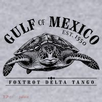 Foxtrot Delta Tango Turtle Gulf Of Mexico Protest Women's Sweatshirt thumb 2