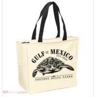 Foxtrot Delta Tango Turtle Gulf Of Mexico Protest Tote Bag thumb 2