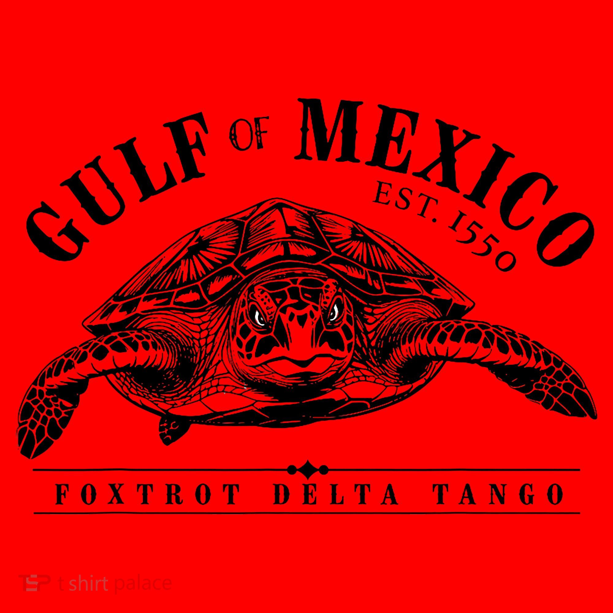 Foxtrot Delta Tango Turtle Gulf Of Mexico Protest Santa Hat