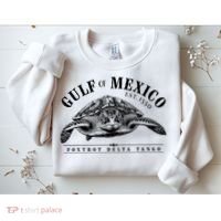 Foxtrot Delta Tango Turtle Gulf Of Mexico Protest Sweatshirt thumb 2