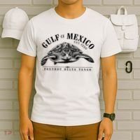 Foxtrot Delta Tango Turtle Gulf Of Mexico Protest T-Shirt thumb 6
