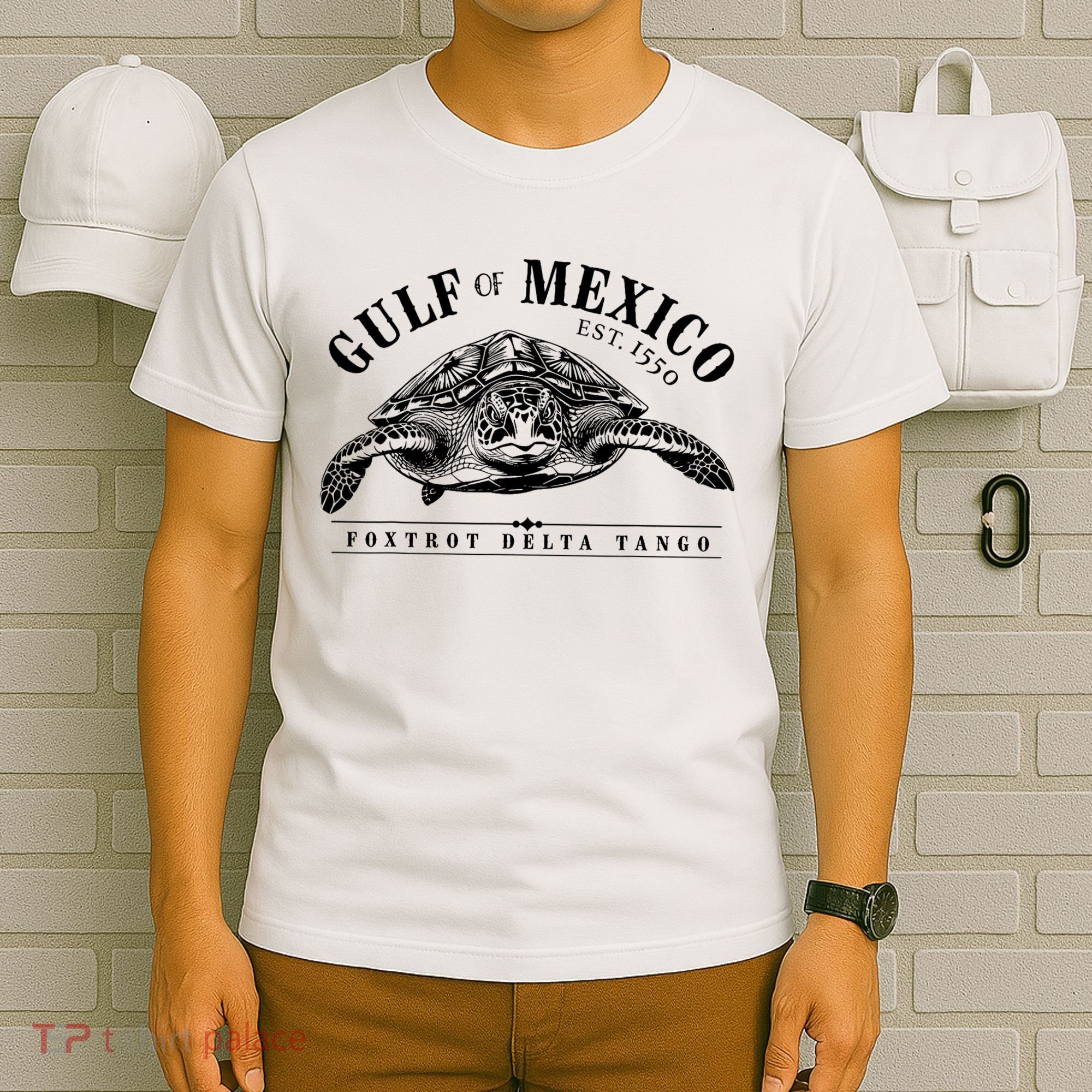 Foxtrot Delta Tango Turtle Gulf Of Mexico Protest T-Shirt