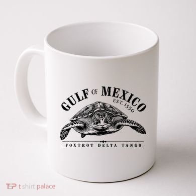 Foxtrot Delta Tango Turtle Gulf Of Mexico Protest Coffee Mug