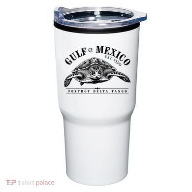 Foxtrot Delta Tango Turtle Gulf Of Mexico Protest Tumbler