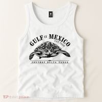 Foxtrot Delta Tango Turtle Gulf Of Mexico Protest Tank Top thumb 2