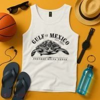 Foxtrot Delta Tango Turtle Gulf Of Mexico Protest Tank Top thumb 4