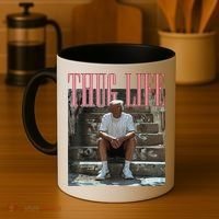 Funny Donald Trump Thug Life Gift Coffee Mug thumb 4