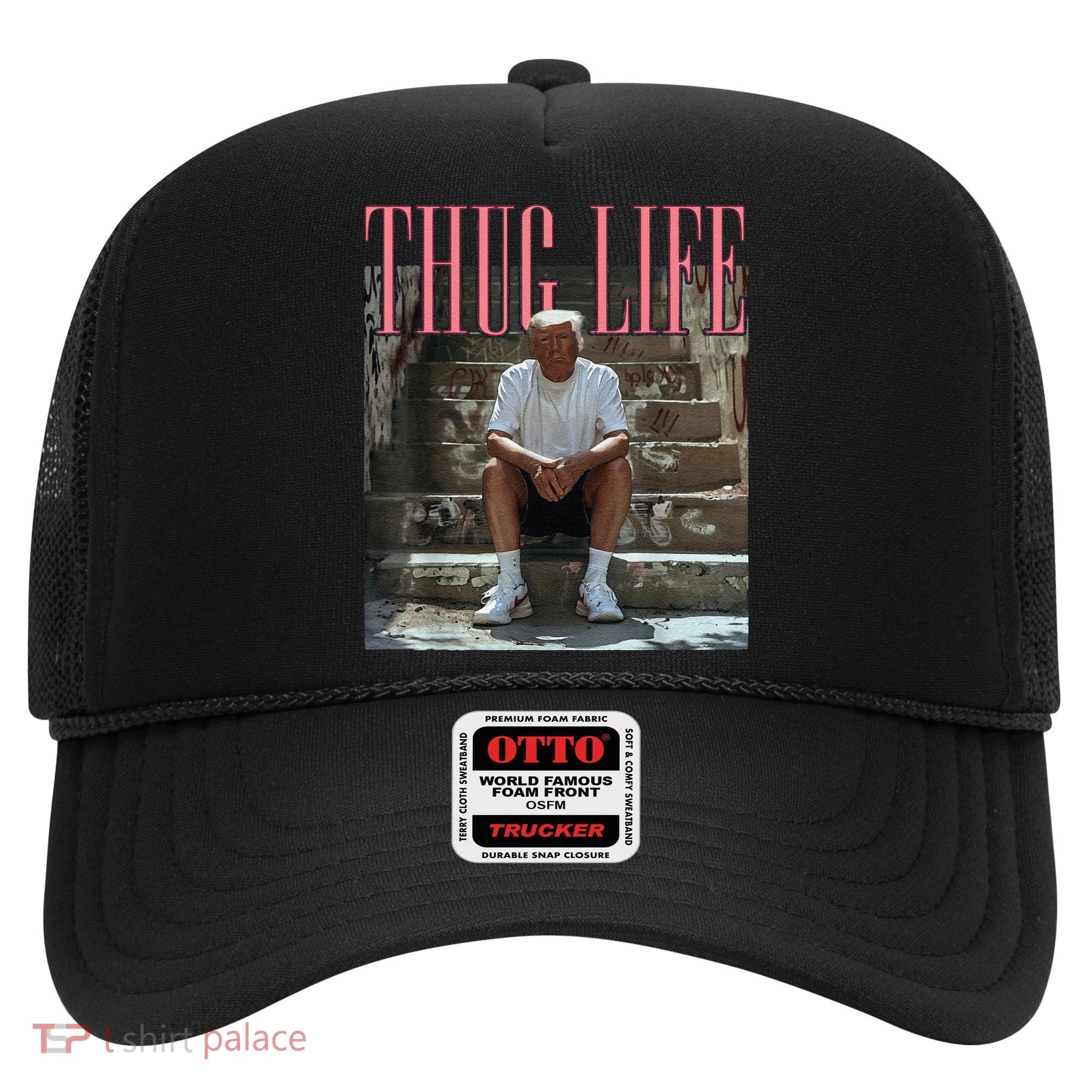 Funny Donald Trump Thug Life Gift Hat