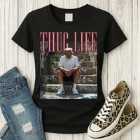 Funny Donald Trump Thug Life Gift Women's T-Shirt thumb 3