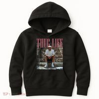 Funny Donald Trump Thug Life Gift Kids Hoodie thumb 0