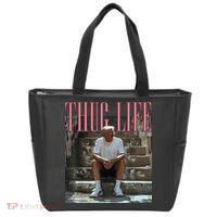 Funny Donald Trump Thug Life Gift Tote Bag thumb 0