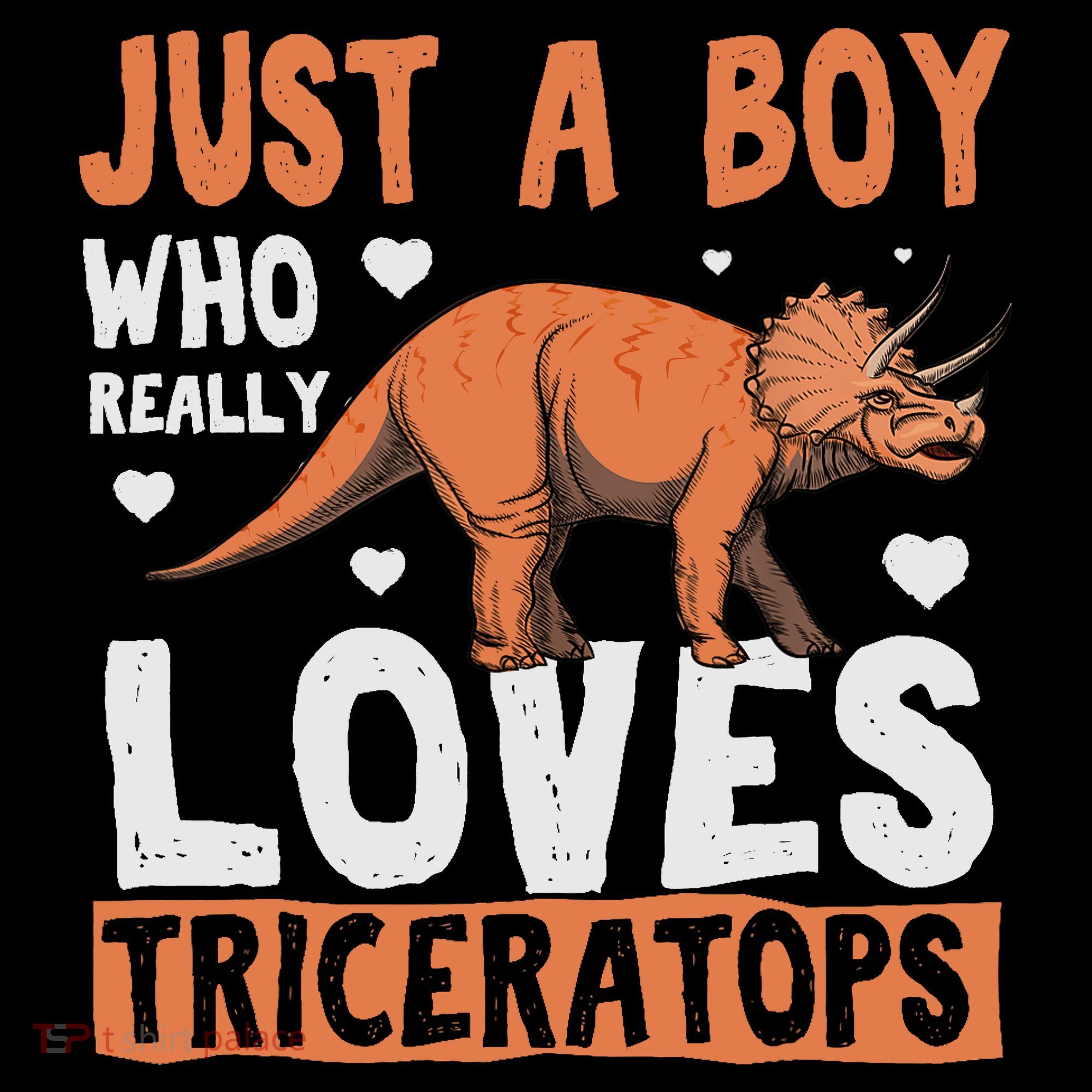 Funny Dinosaur Triceratops for boy Mousepad