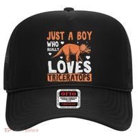 Funny Dinosaur Triceratops for boy Hat thumb 0