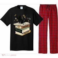 Fantasy Drama Tragedy Cat Book Lover Reading Humor Pajama Set thumb 0