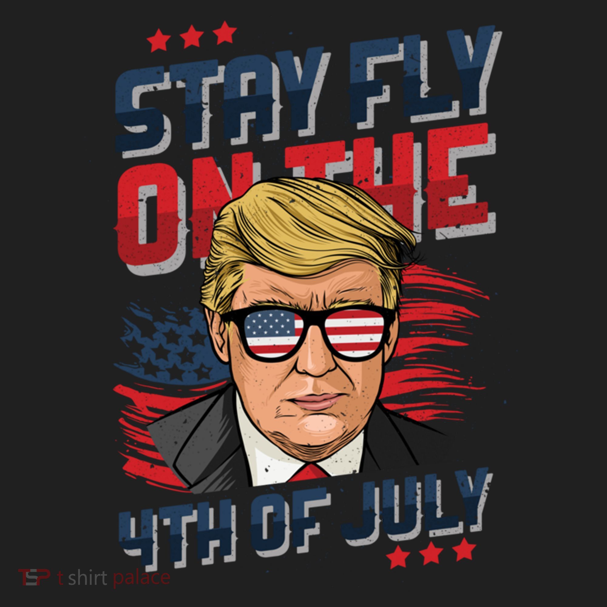 Funny Donald Trump Stay Fly July 4th Merica Patriotic Great Gift Women's Sweatshirt