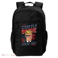 Funny Donald Trump Stay Fly July 4th Merica Patriotic Great Gift Backpack thumb 0