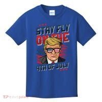 Funny Donald Trump Stay Fly July 4th Merica Patriotic Great Gift Kids T-Shirt thumb 0