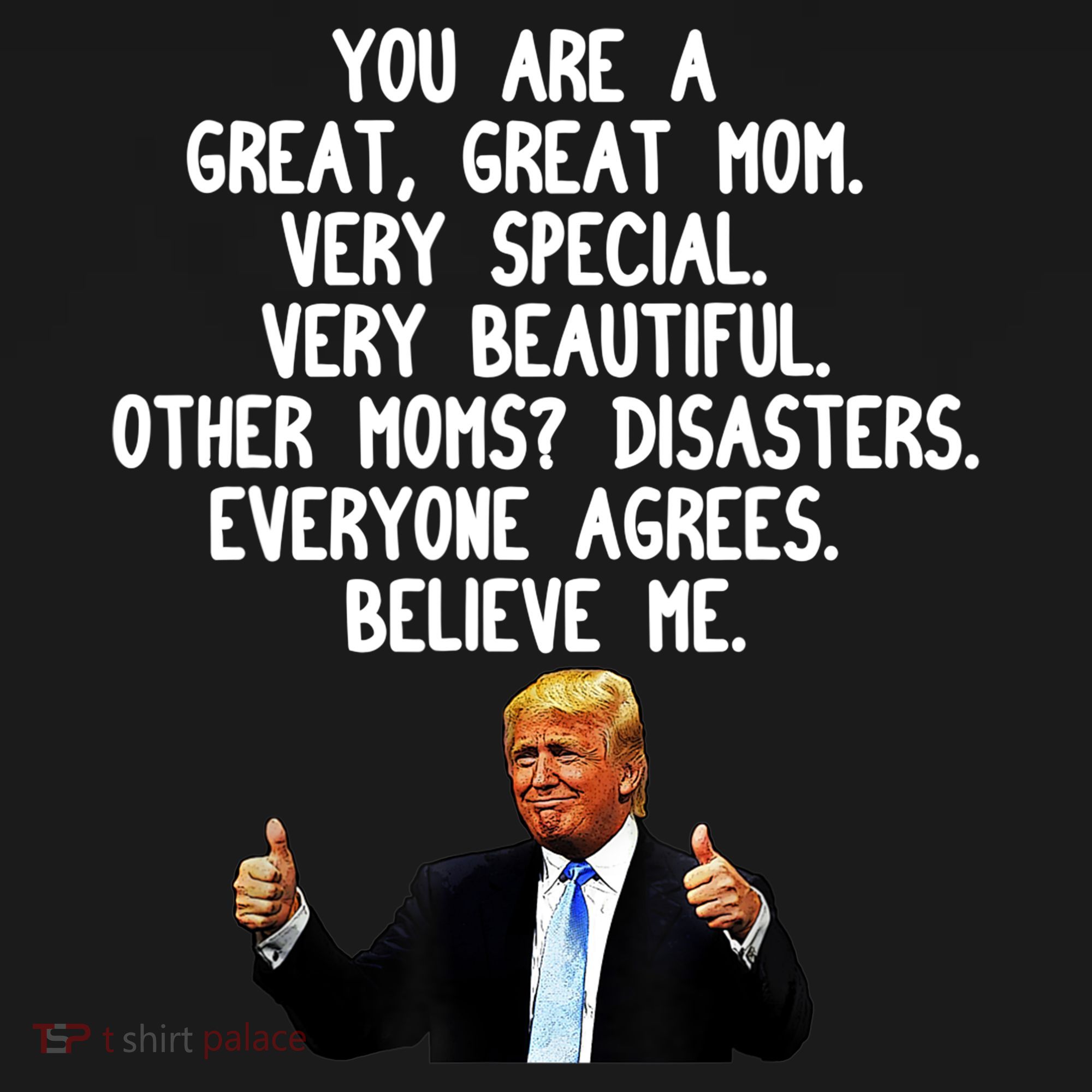 Funny Donald Trump Gift For Mother's Day Gag Gift Conservative Mom Coaster