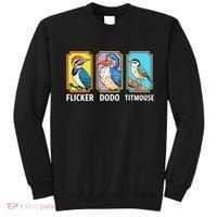 Flicker Dodo Titmouse Bird Lover Sweatshirt thumb 0