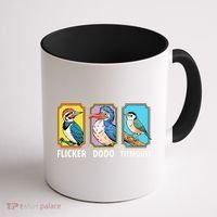 Flicker Dodo Titmouse Bird Lover Coffee Mug thumb 1