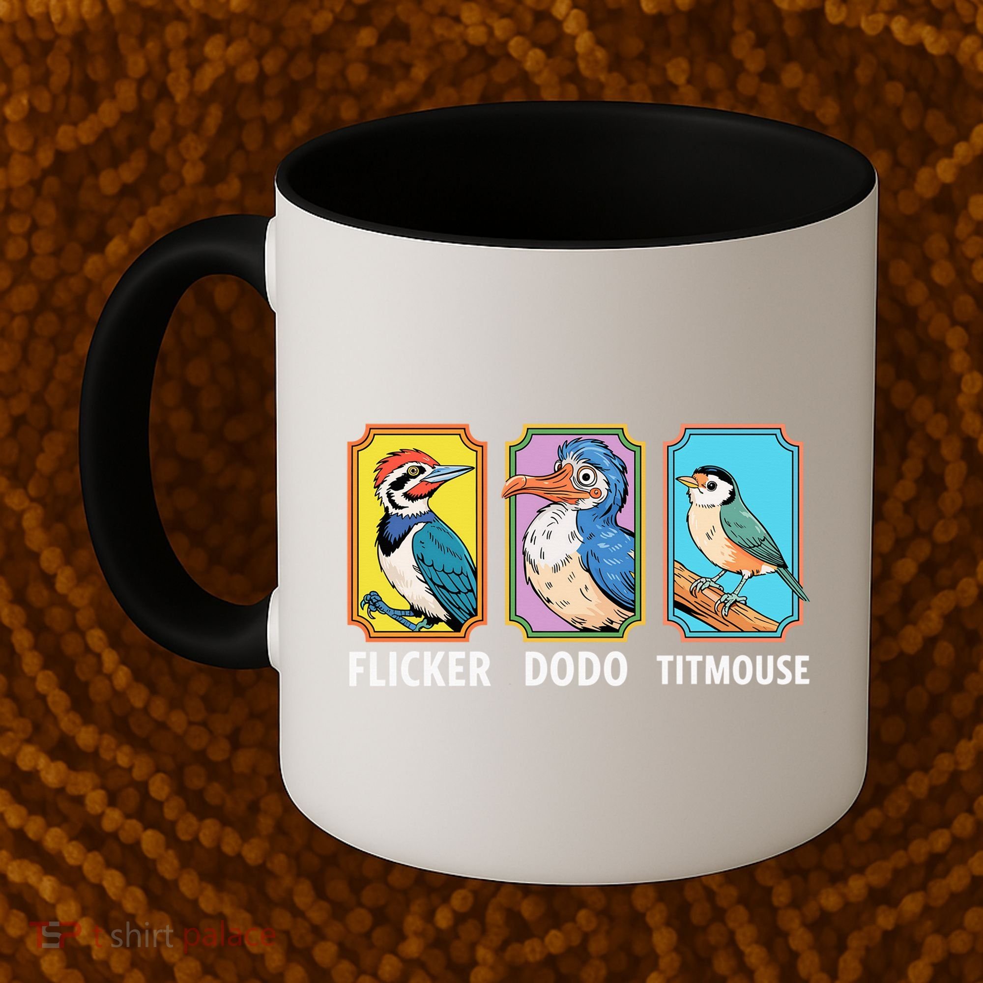 Flicker Dodo Titmouse Bird Lover Coffee Mug