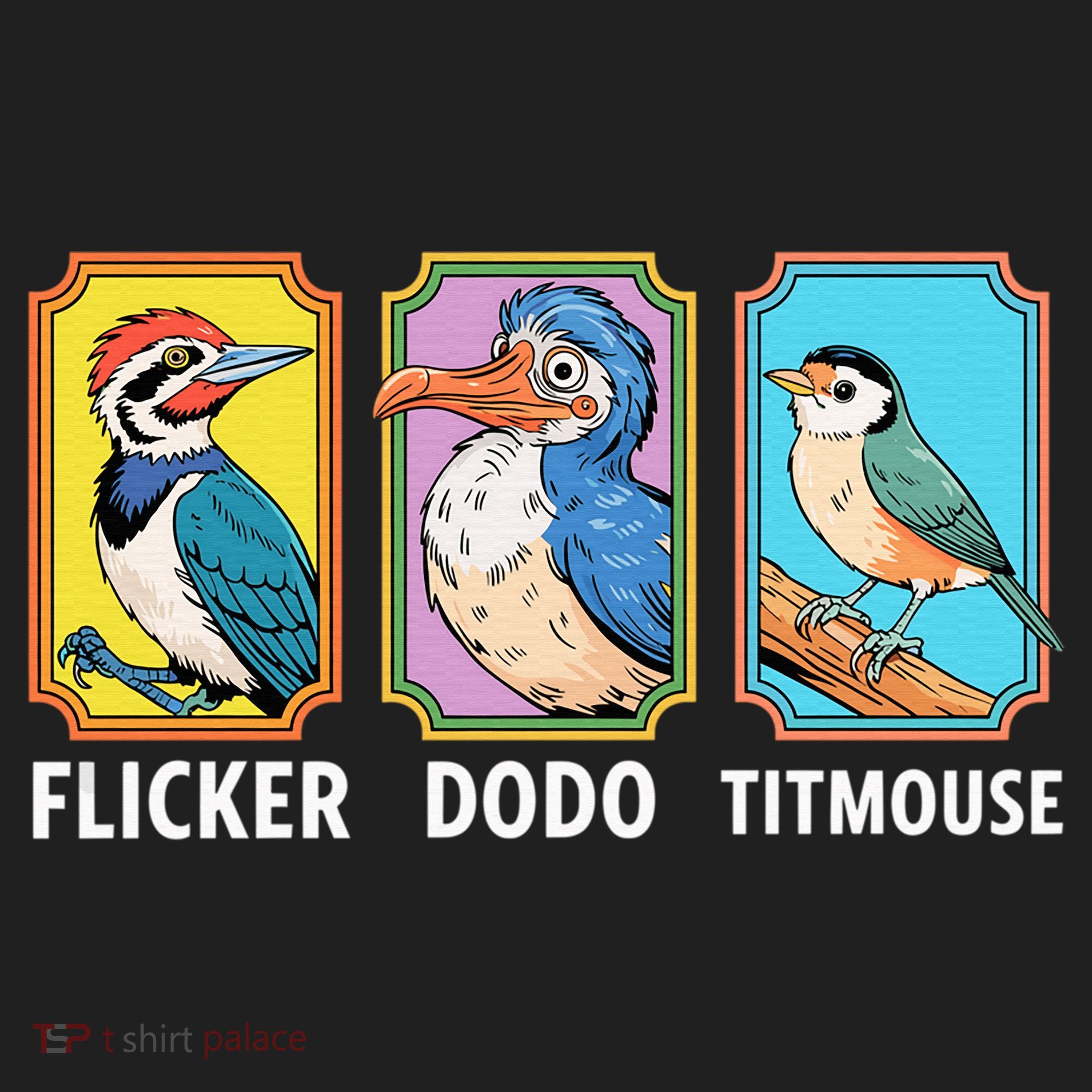 Flicker Dodo Titmouse Bird Lover Beanie