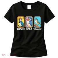 Flicker Dodo Titmouse Bird Lover Women's T-Shirt thumb 0
