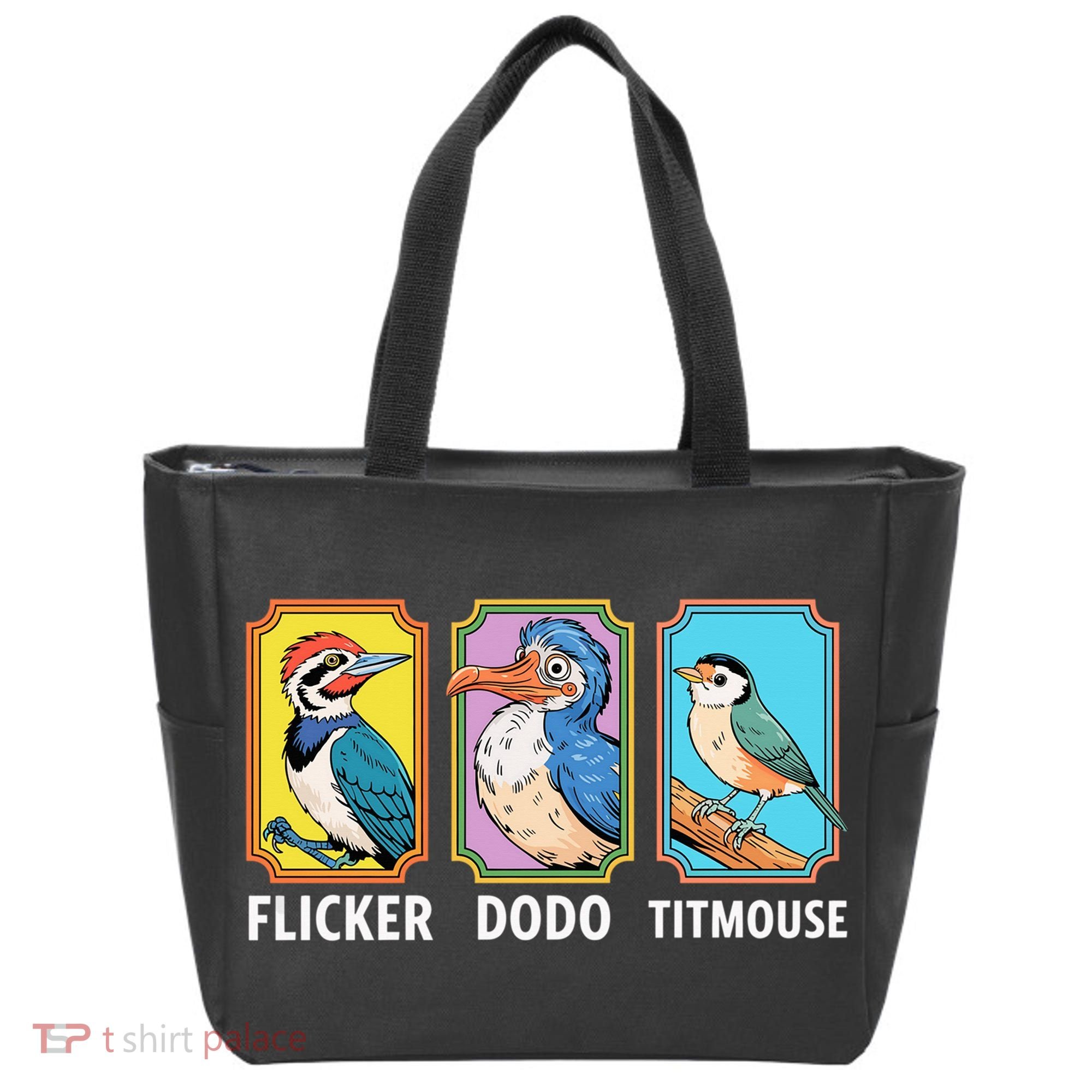 Flicker Dodo Titmouse Bird Lover Tote Bag