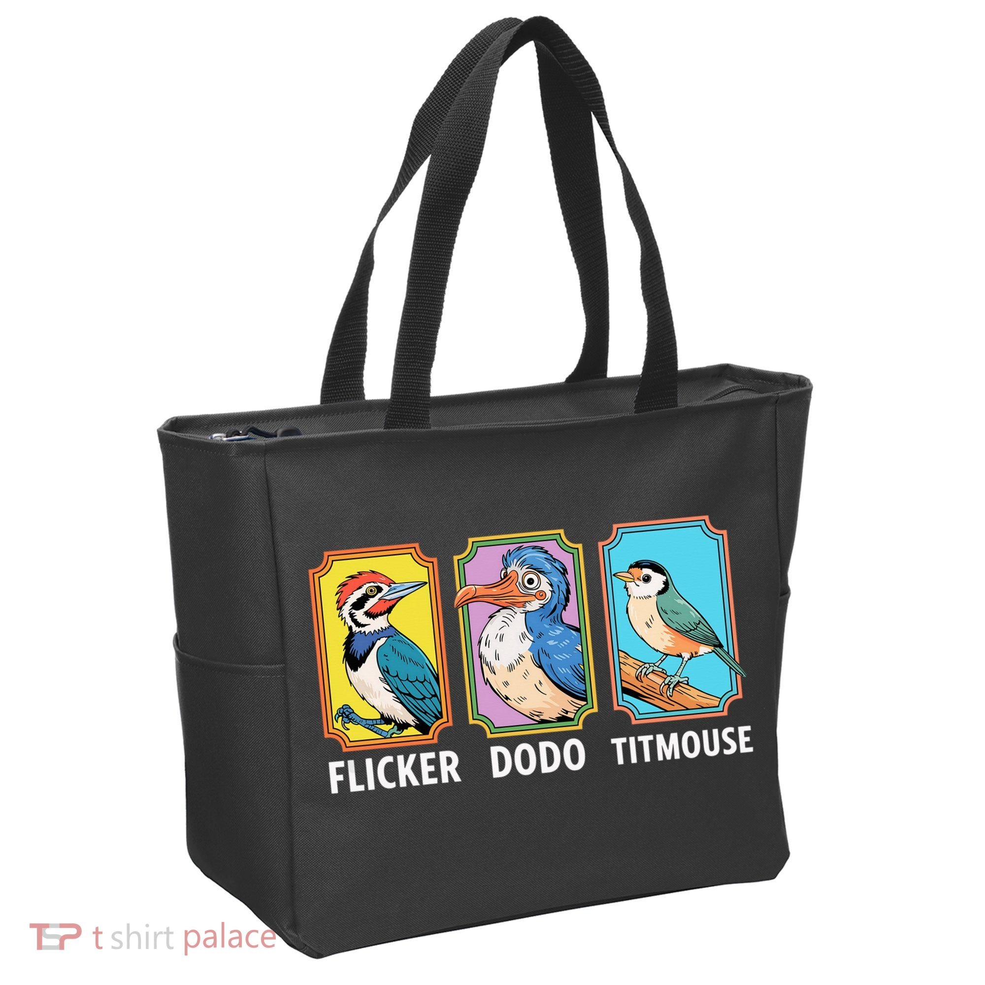Flicker Dodo Titmouse Bird Lover Tote Bag