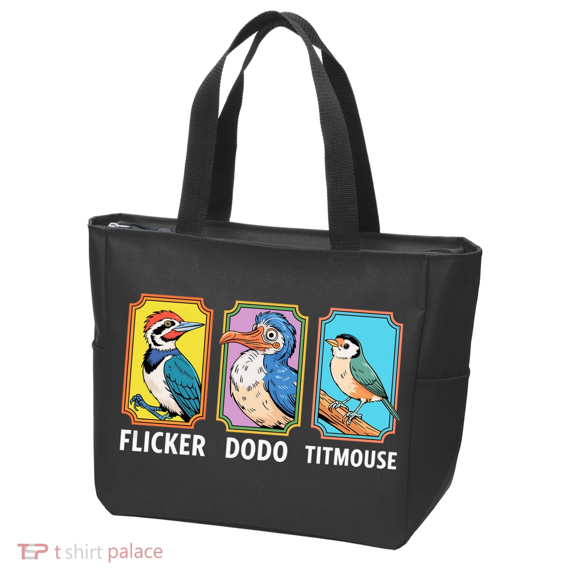 Flicker Dodo Titmouse Bird Lover Tote Bag