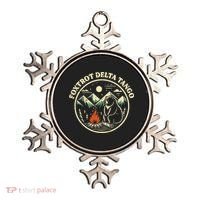Foxtrot Delta Tango Bear Bonfire Camp Resist Protest Women Ornament thumb 0