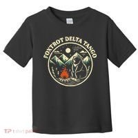 Foxtrot Delta Tango Bear Bonfire Camp Resist Protest Women Toddler T-Shirt thumb 0