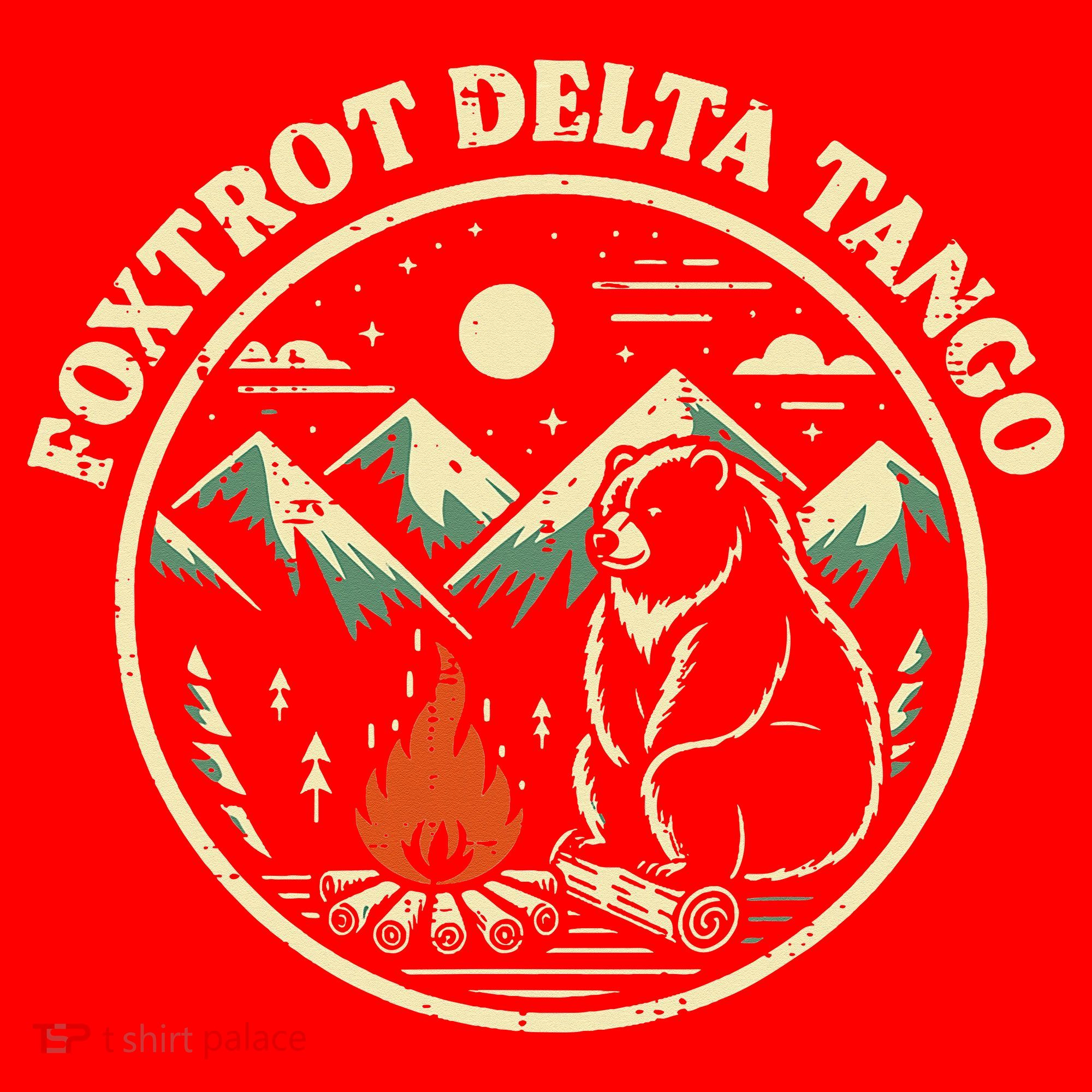 Foxtrot Delta Tango Bear Bonfire Camp Resist Protest Women Santa Hat