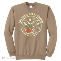 Foxtrot Delta Tango Bear Bonfire Camp Resist Protest Women Sweatshirt thumb 0