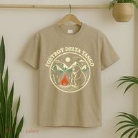 Foxtrot Delta Tango Bear Bonfire Camp Resist Protest Women T-Shirt thumb 2