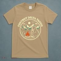 Foxtrot Delta Tango Bear Bonfire Camp Resist Protest Women T-Shirt thumb 5