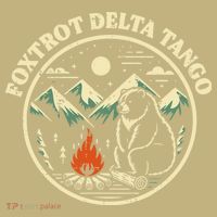 Foxtrot Delta Tango Bear Bonfire Camp Resist Protest Women Mousepad thumb 1