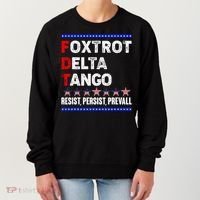 Foxtrot Delta Tango Resist Persist Prevail Women's Sweatshirt thumb 0