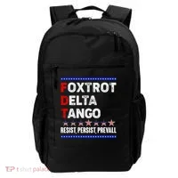 Foxtrot Delta Tango Resist Persist Prevail Backpack thumb 0