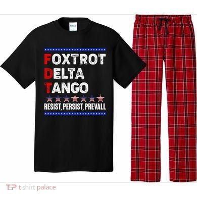 Foxtrot Delta Tango Resist Persist Prevail Pajama Set