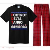 Foxtrot Delta Tango Resist Persist Prevail Pajama Set thumb 0