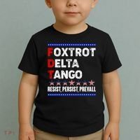 Foxtrot Delta Tango Resist Persist Prevail Toddler T-Shirt thumb 2