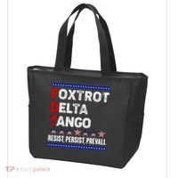 Foxtrot Delta Tango Resist Persist Prevail Tote Bag thumb 3