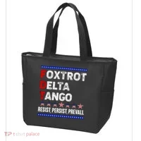 Foxtrot Delta Tango Resist Persist Prevail Tote Bag thumb 3