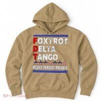 Foxtrot Delta Tango Resist Persist Prevail Hoodie thumb 0