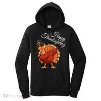 Funny Dabbing Turkey Happy Thanksgiving Gift Women's Hoodie thumb 0
